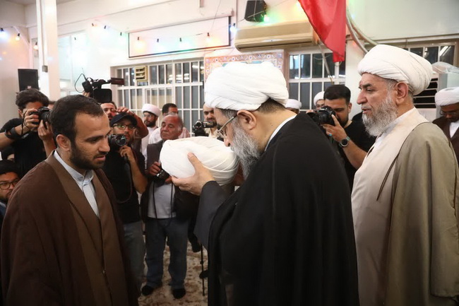 آئین عمامه‌‌گذاری و بزرگداشت عید بزرگ غدیرخم و یادبود سالروز ارتحال امام خمینی(ره) إحیاگر غدیر