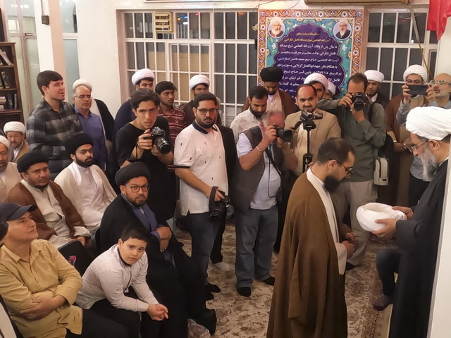 آئین عمامه‌‌گذاری و بزرگداشت عید بزرگ غدیرخم و یادبود سالروز ارتحال امام خمینی(ره) إحیاگر غدیر