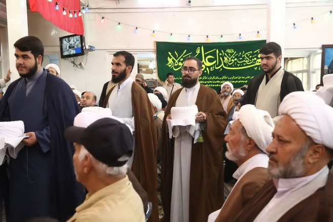 آئین عمامه‌‌گذاری و بزرگداشت عید بزرگ غدیرخم و یادبود سالروز ارتحال امام خمینی(ره) إحیاگر غدیر