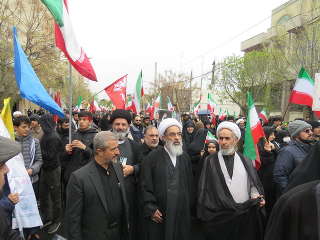  حضور در راهپیمایی روز قدس