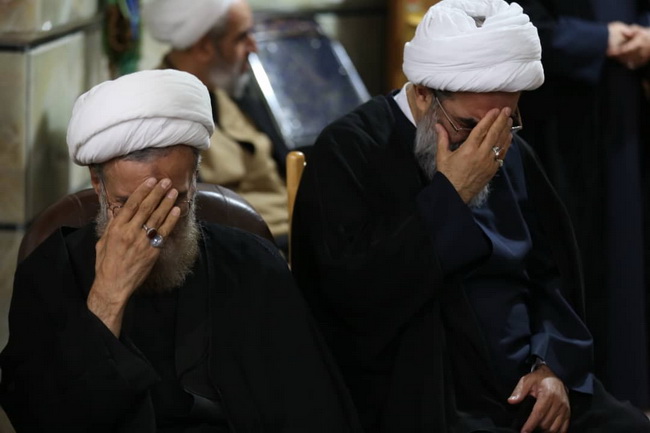 مراسم بزرگداشت رهبر شهید در مرکز فقهی ائمه اطهار(ع)