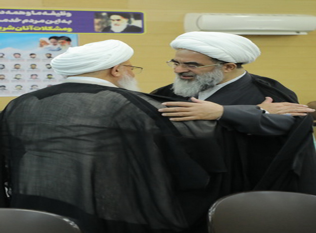 حضور معظم له در دفتر ناصری نماینده ولی فقیه در استان، مسئولین حوزه علمیه نهادهای فرهنگی