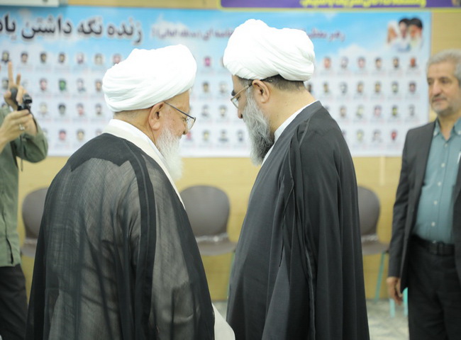 حضور معظم له در دفتر ناصری نماینده ولی فقیه در استان، مسئولین حوزه علمیه نهادهای فرهنگی