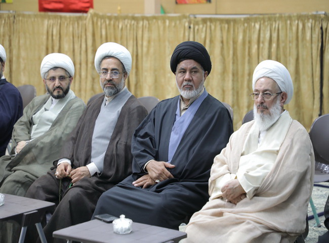 حضور معظم له در دفتر ناصری نماینده ولی فقیه در استان، مسئولین حوزه علمیه نهادهای فرهنگی