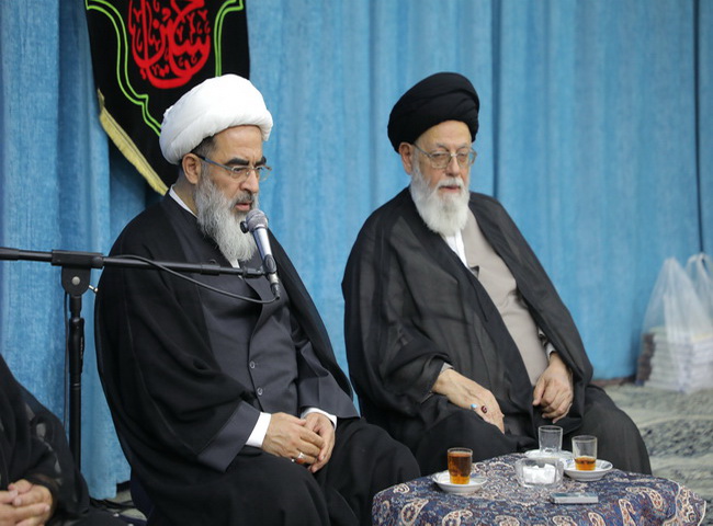 حضور معظم له در دفتر ناصری نماینده ولی فقیه در استان، مسئولین حوزه علمیه نهادهای فرهنگی