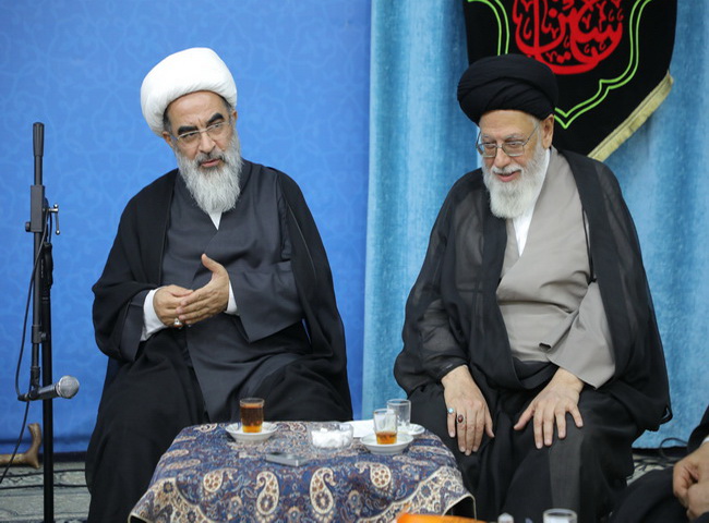 حضور معظم له در دفتر ناصری نماینده ولی فقیه در استان، مسئولین حوزه علمیه نهادهای فرهنگی