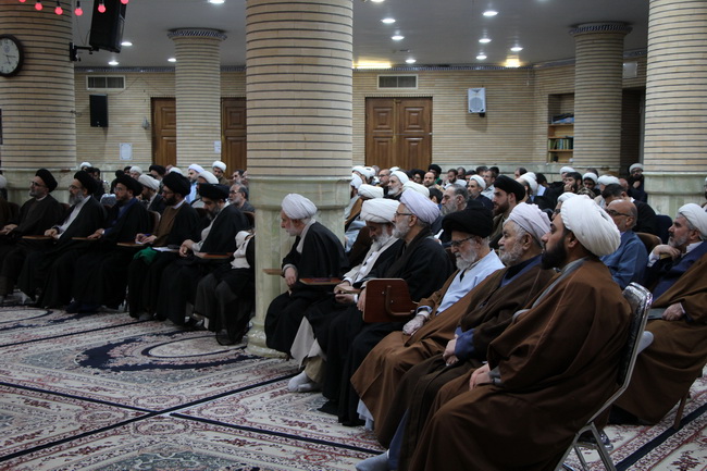دیدار اساتید و طلاب استاد گلستان