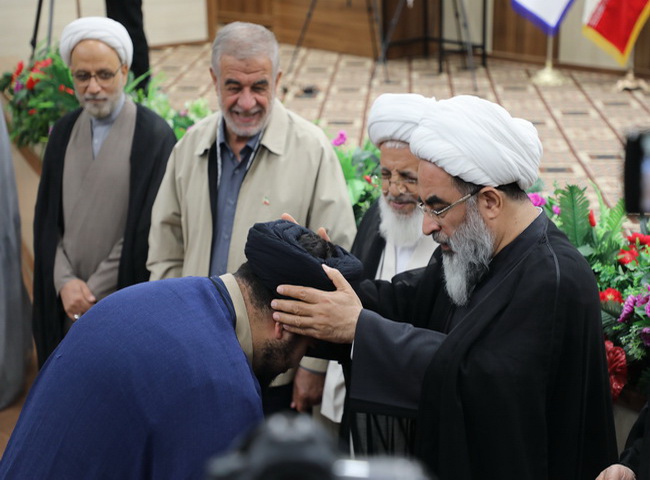 آئین عمامه گذاری طلاب مدینة العلم کاظمیه
