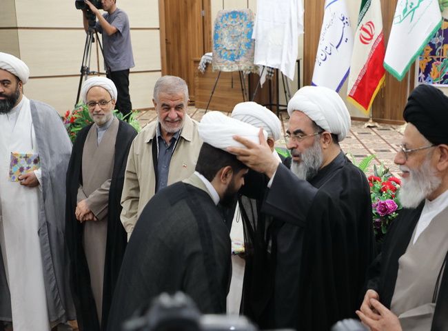 آئین عمامه گذاری طلاب مدینة العلم کاظمیه