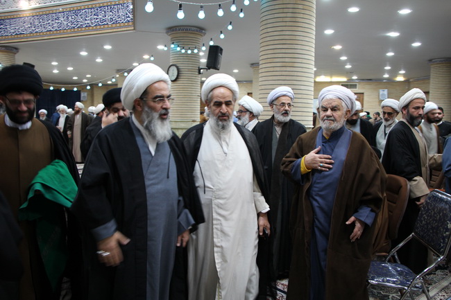 دیدار اساتید و طلاب استاد گلستان