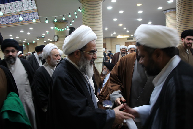 دیدار اساتید و طلاب استاد گلستان