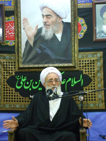 Mourning Ceremony of Imam hussain(a.s.) in the Office of Late Grand Ayatollah Muhammad Fazel Lankarani (6th of Muharram1434)