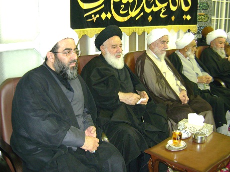 Mourning Ceremony of Imam hussain(a.s.) in the Office of Late Grand Ayatollah Muhammad Fazel Lankarani (6th of Muharram1434)