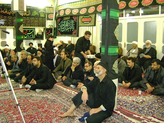 Mourning Ceremony of Imam hussain(a.s.) in the Office of Late Grand Ayatollah Muhammad Fazel Lankarani (7th of Muharram1434)