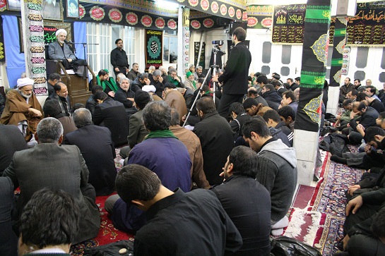 Mourning Ceremony of Imam hussain(a.s.) in the Office of Late Grand Ayatollah Muhammad Fazel Lankarani (10th of Muharram1434) Ashura Morning