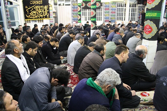Mourning Ceremony of Imam hussain(a.s.) in the Office of Late Grand Ayatollah Muhammad Fazel Lankarani (10th of Muharram1434) Ashura Morning