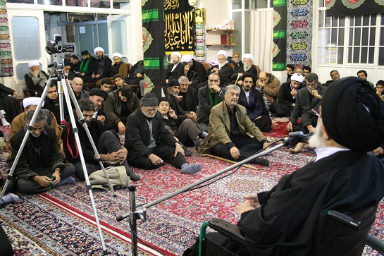 Mourning Ceremony of Imam hussain(a.s.) in the Office of Late Grand Ayatollah Muhammad Fazel Lankarani (10th of Muharram1434) Ashura Afternoon