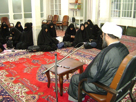 بیانات حضرت آیت الله فاضل لنکرانی(دامت برکاته) در دیدار با خواهران طلبه دولت آباد اصفهان