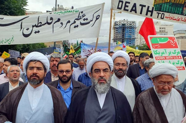 امروز بر همگان بخوبی روشن شده که اسرائيل در مقابل اسلام است امروز بر همگان بخوبی روشن شده که اسرائيل در مقابل اسلام است
