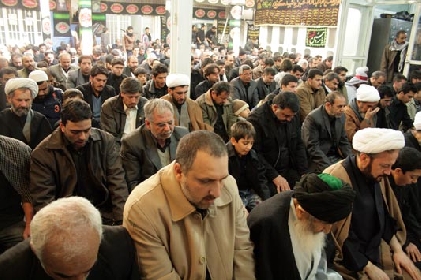 Mourning Ceremony in the Office of Late Grand Ayatollah Muhammad Fazel Lankarani (10th of Muharram1433) Ashura noon