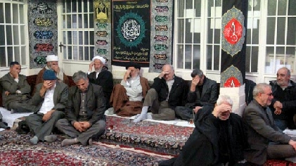 Mourning Ceremony in the Office of Late Grand Ayatollah Muhammad Fazel Lankarani (3th of Muharram1433)