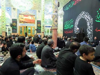 سخنرانی و مراسم إحیاء در شب 23 ماه رمضان در تکیه حاج سیدحسن قم
