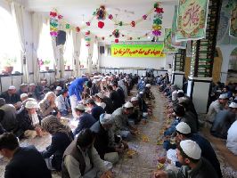 برگزاری مراسم جشن با شکوه ولادت امام زمان(ع) در مرکز فقهی کابل