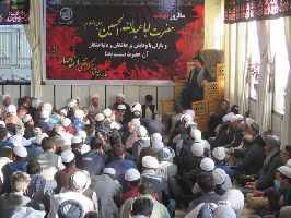 برگزاری مراسم اربعین حسینی در مسجد جامع مرکز فقهی ائمه اطهار (ع) کابل