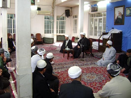 ديدار ائمه جمعه و جماعت و روحانیون اهل سنت کردستان با حضرت آيت الله فاضل لنكراني(دامت برکاته)