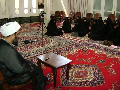 بیانات حضرت آیت الله فاضل لنکرانی(دامت برکاته) در دیدار با خواهران طلبه دولت آباد اصفهان