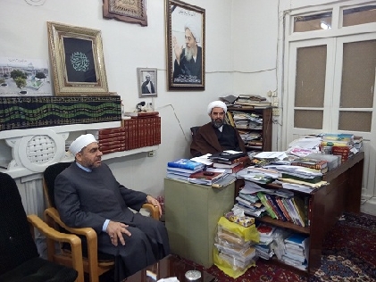 بیانات حضرت آیت الله فاضل لنکرانی(مد ظله) در دیدار شیخ محمد کتمتو (نائب رئيس اتحاديه علماء شام)