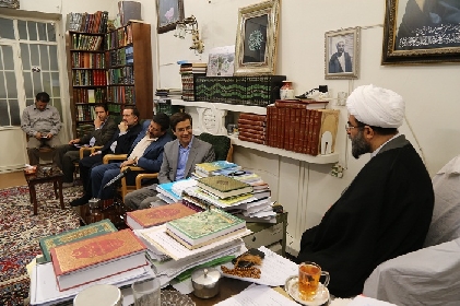 دیدار مهندس سقائیان نژاد شهردار قم با حضرت آيت الله فاضل لنکراني(دامت برکاته)