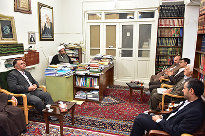 بيانات آيت الله فاضل لنكراني(دامت برکاته) در ديدار رئیس، هیئت امناء و مسئولین دانشگاه حضرت فاطمه معصومه(س)