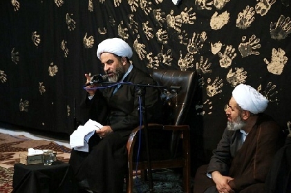 سخنرانی حضرت آیت الله فاضل لنکرانی(دامت برکاته) در مؤسسه بوي سيب؛ امام حسين(عليه السلام) کلمه تام خداوند