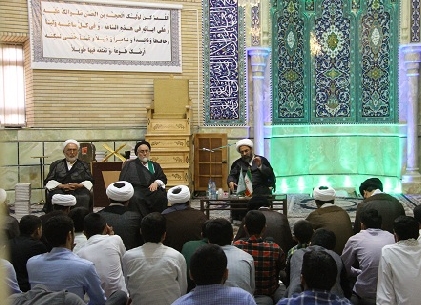 بيانات آيت الله فاضل لنکراني(دامت برکاته) در ديدار امام جمعه و طلاب مينو دشت