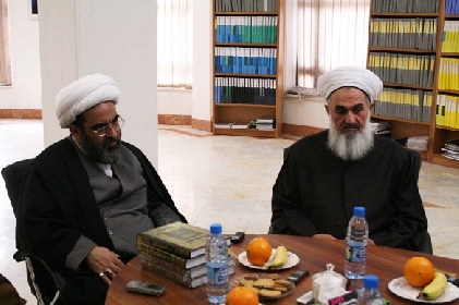 بیانات حضرت آیت الله فاضل لنکرانی(دامت برکاته) در دیدار با رئيس هيئت علماي اهل سنت عراق 94/10/11