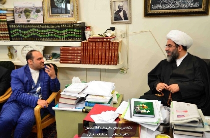 بیانات حضرت آیت الله فاضل لنکرانی(دامت برکاته) در دیدار با مسئولین سايت خبري ـ تحليلي اطلاعات روز 94/10/29