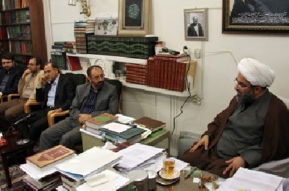 بیانات آیت الله فاضل لنکرانی(دامت برکاته) در دیدار با مسئولین حوزه هنری سازمان تبليغات اسلامي95/1/23