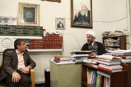 بيانات آيت الله فاضل لنکراني(دامت برکاته) در ديدار با رئیس و معاونان جهاددانشگاهی واحد استان قم