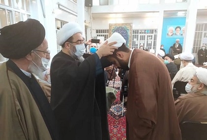 برگزاری جشن میلاد حضرت جوادالائمه (علیه السلام) همراه با مراسم عمامه گذاری در دفتر آیت الله فاضل لنکرانی