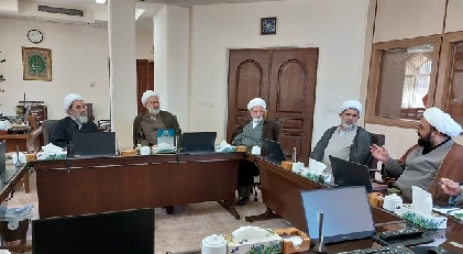 دیدار و گفتگوی حضرت آیت الله فاضل لنکرانی با مسئولین حوزه علمیه مشهد مقدس